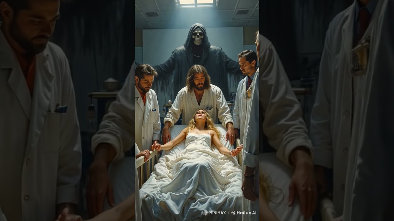 😱💀 COM PODERES DIVINOS IRRADIANDO DE SUAS M&Atilde;OS, JESUS SE COLOCA ENTRE ELA E O ABISMO! 🙌💥