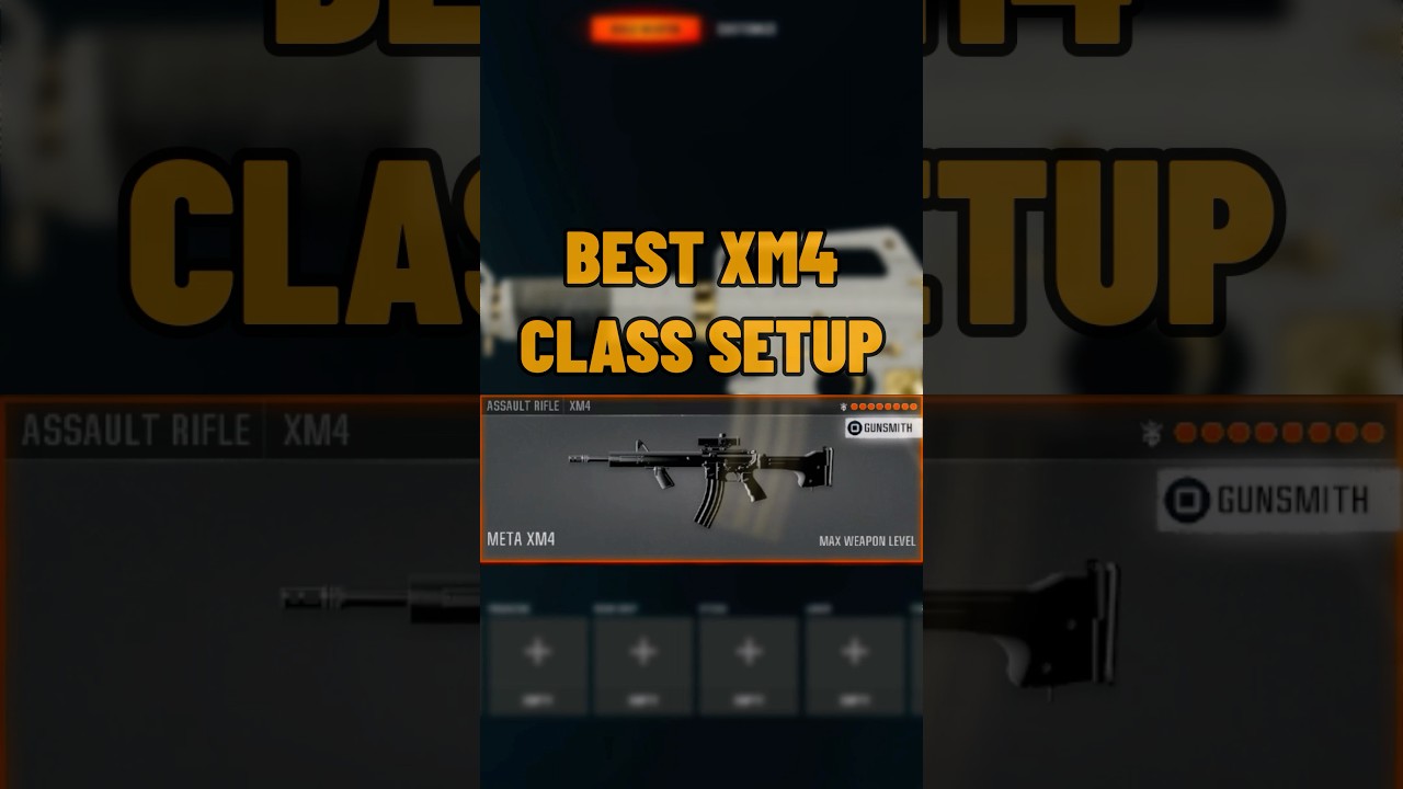 новая ЛУЧШАЯ МЕТА НАСТРОЙКА КЛАССА XM4 в BLACK OPS 6!