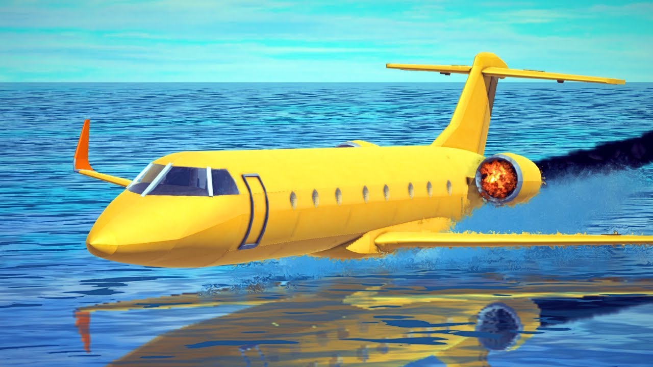 Realistic Fictional Airplane Crashes and Emergency Landings #21 | Besiege