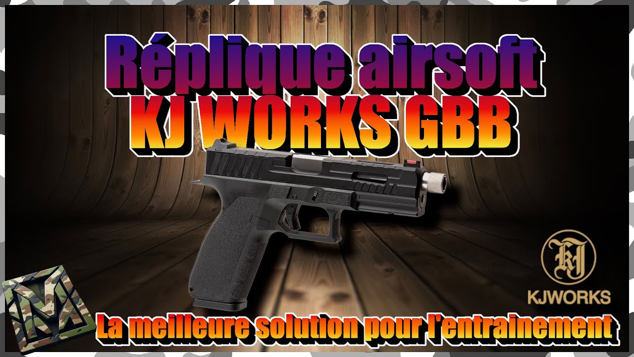 KJ Works KP13 gbb full auto 6mm Une réplique qui tabasse !