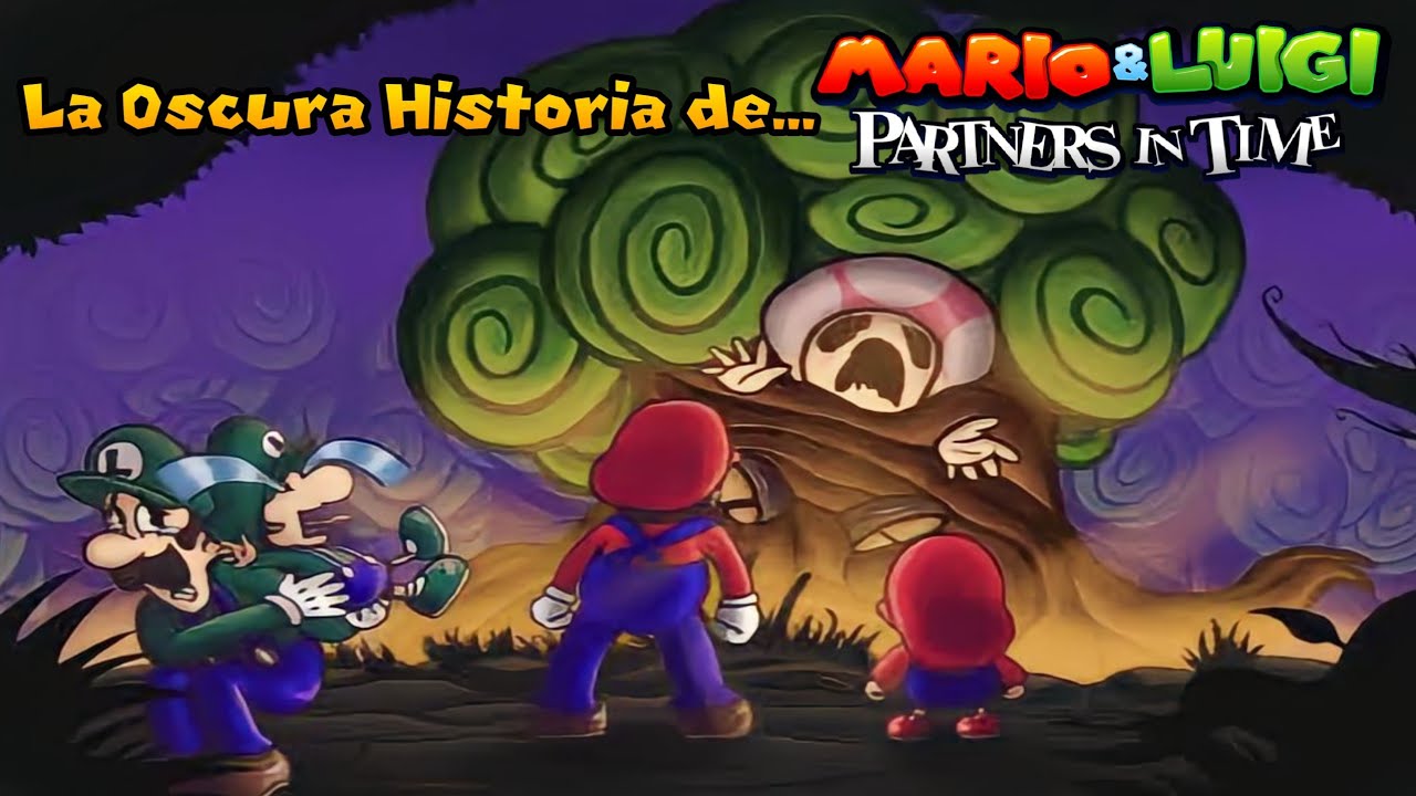 La Oscura Historia de Mario & Luigi Compañeros en el Tiempo
