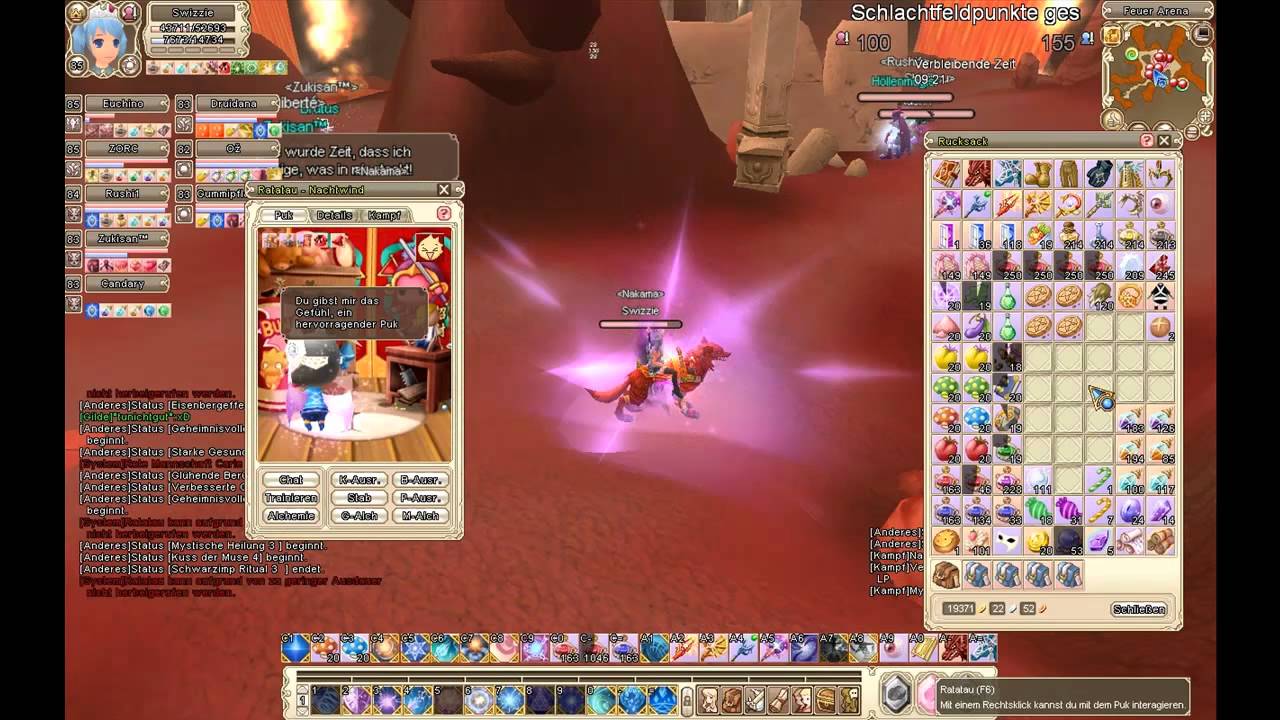 Grand Fantasia: Fire Arena 81-90 (Swizzie)