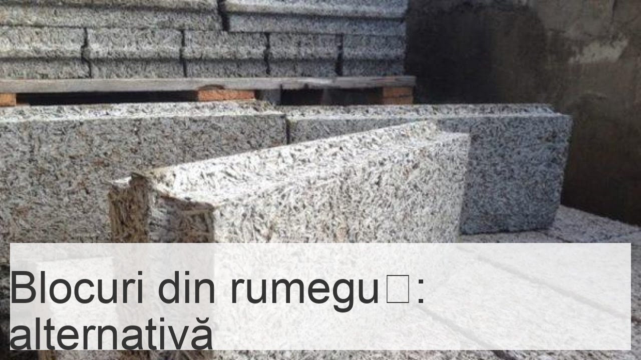 Blocuri din rumeguș și ciment: tipuri, compoziție, utilizare în construcții și fabricație