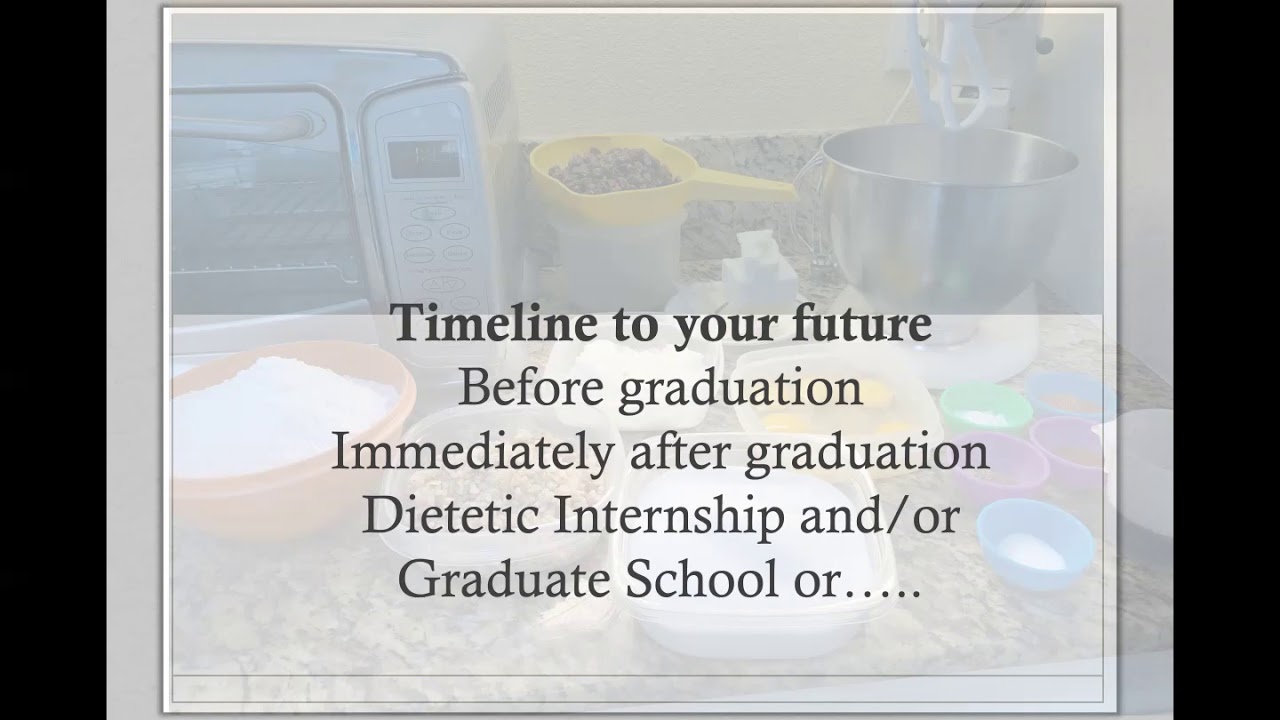 Dietetic Internship Application Process - DICAS and more - Part 1