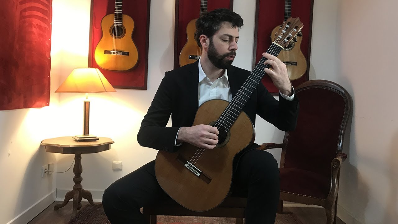 Jérémy Peret plays Etude n°8 by Heitor Villa-Lobos (Guitar : Dominique Delarue 2013)