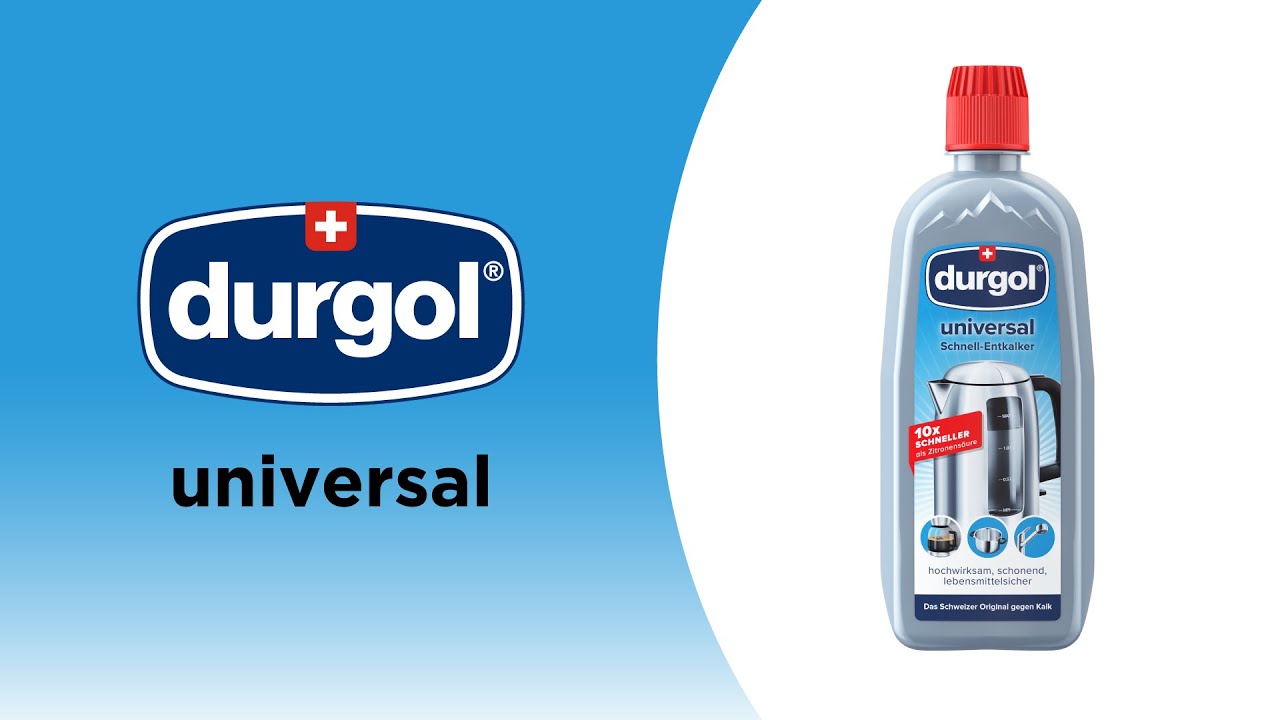 Lime Buildup in Your House? Swiss made Universal to the Rescue – Durgol & Frieling