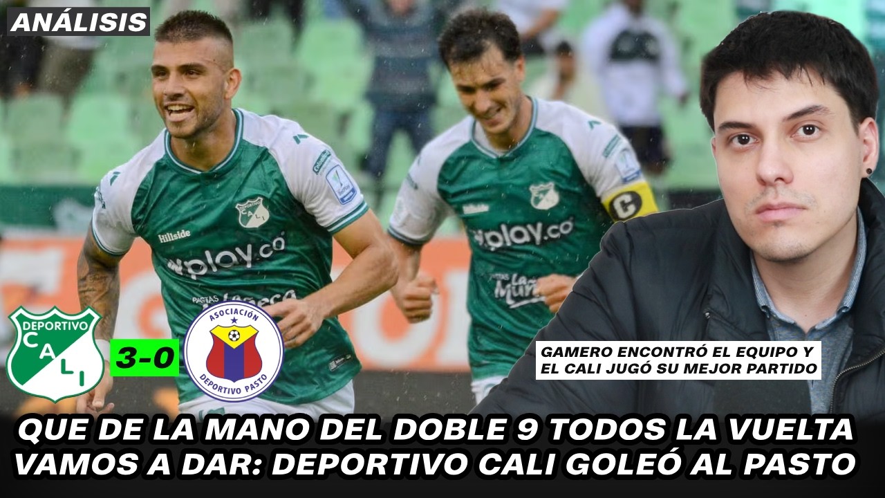 ¡Doblete de Titi Rodríguez y gol de Dinenno! ¡Gamero encontró el equipo! | Deportivo Cali 3-0 Pasto