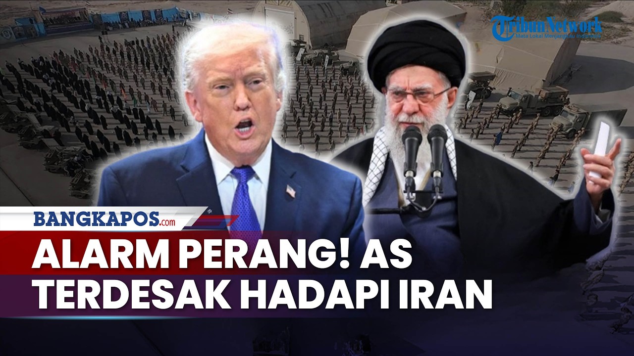 AS di Ambang Perang! Sekutu Lawan Trump, Iran Pasang Kuda-Kuda, Khamenei Diburu