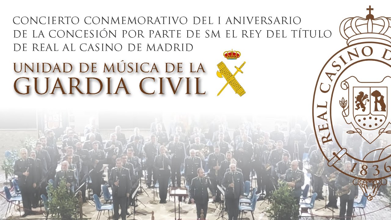 CONCIERTO DE TARDE: “UNIDAD DE MÚSICA DE LA GUARDIA CIVIL”