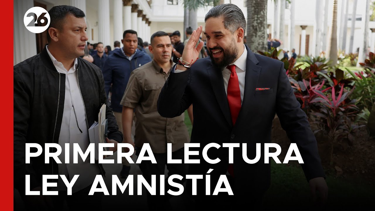 🇻🇪 VENEZUELA | El Parlamento aprobó en primera lectura la ley de amnistía