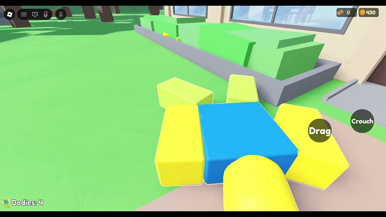 Roblox  hide the body