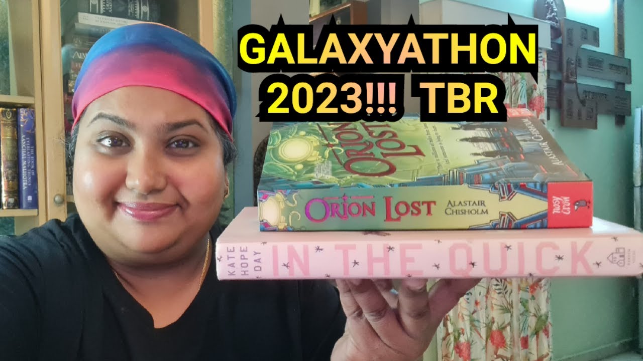 Galaxyathon - TBR !!!👨&zwj;🚀 | #booktube | #sciencefictionbooks | #middlegradebooks