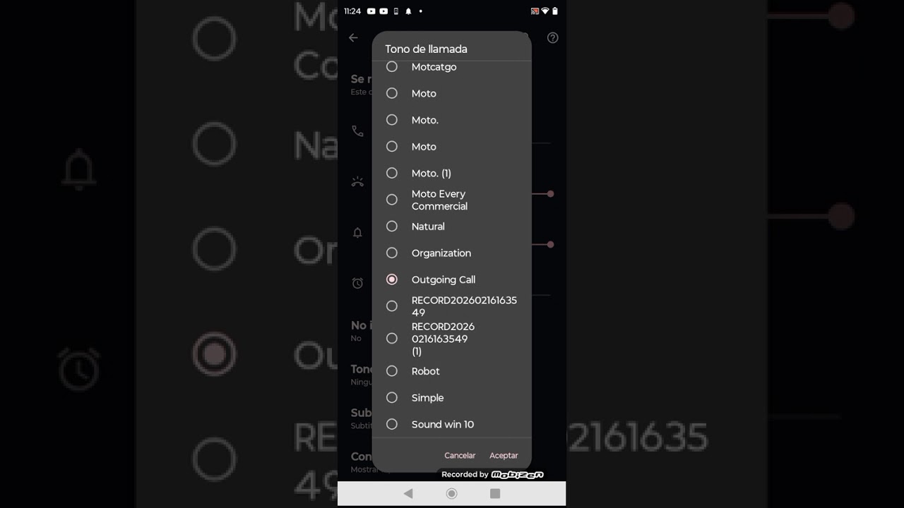 TONOS DE LLAMADA/SONIDO DE NOTIFICACIONES/ALARMA