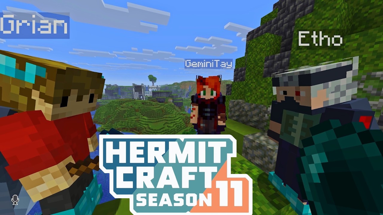 Etho, Gem & Grian's Ender Pearl Prank! Compilation | Hermitcraft S11 EGG