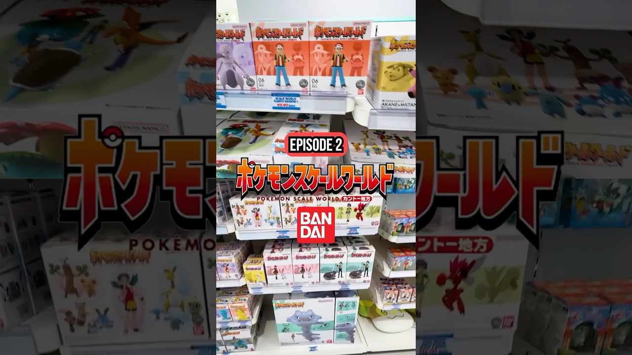 Two ICONIC Additions to My Pok&eacute;mon Scale World Collection #pokemon