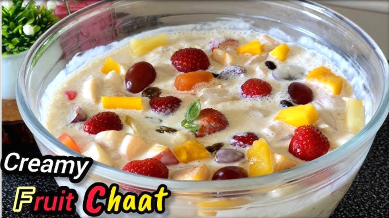 Creamy Fruit Chaat Recipe | Ramadan Special Iftar Dessert | Easy & Quick Fruit Chaat
