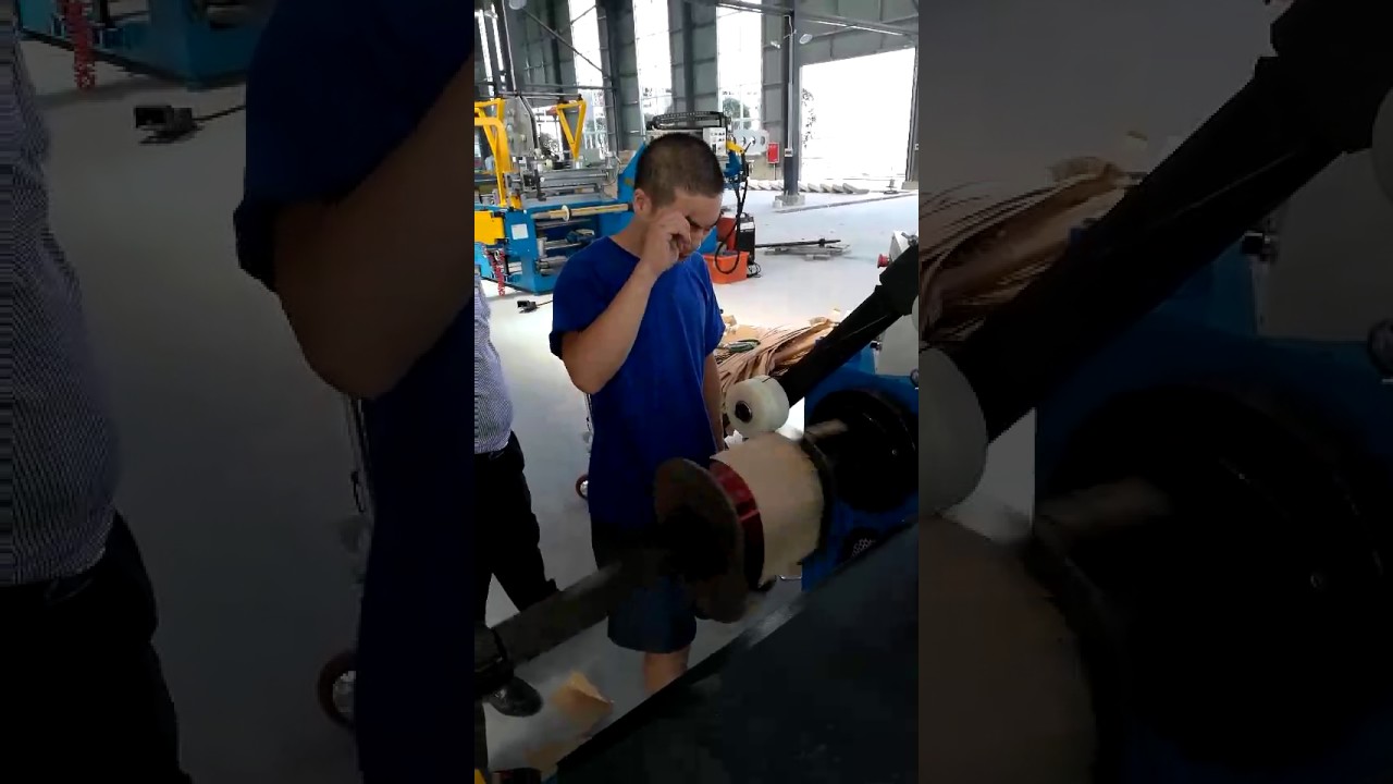 Automatic HV coil winding machine