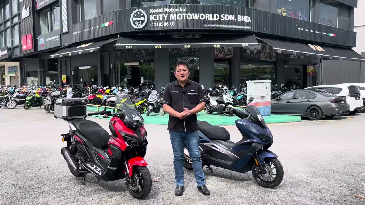 Used Wmoto XDV250i & ES250i Scooter 250 For Sale Icity Motoworld