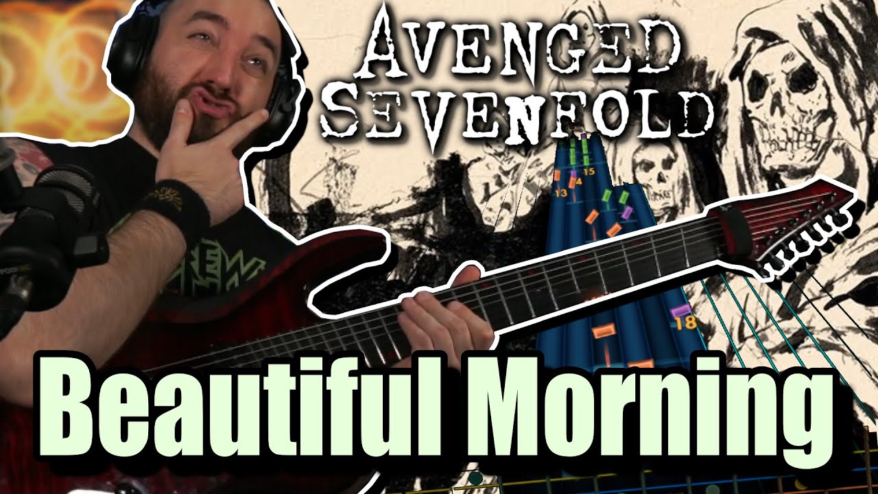 First Time Listening and Playing: Avenged Sevenfold - Beautiful Morning | Rocksmith Guitar Cover