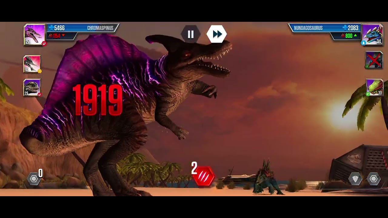 Playing gyrosphere draft in Jurassic world the game