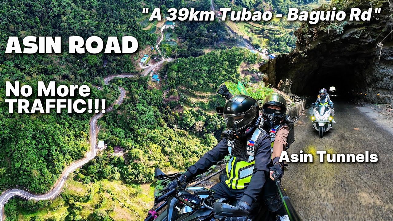 Daan Papuntang Baguio na walang Traffic | Asin Road | Tubao - Baguio Road | Asin Tunnels
