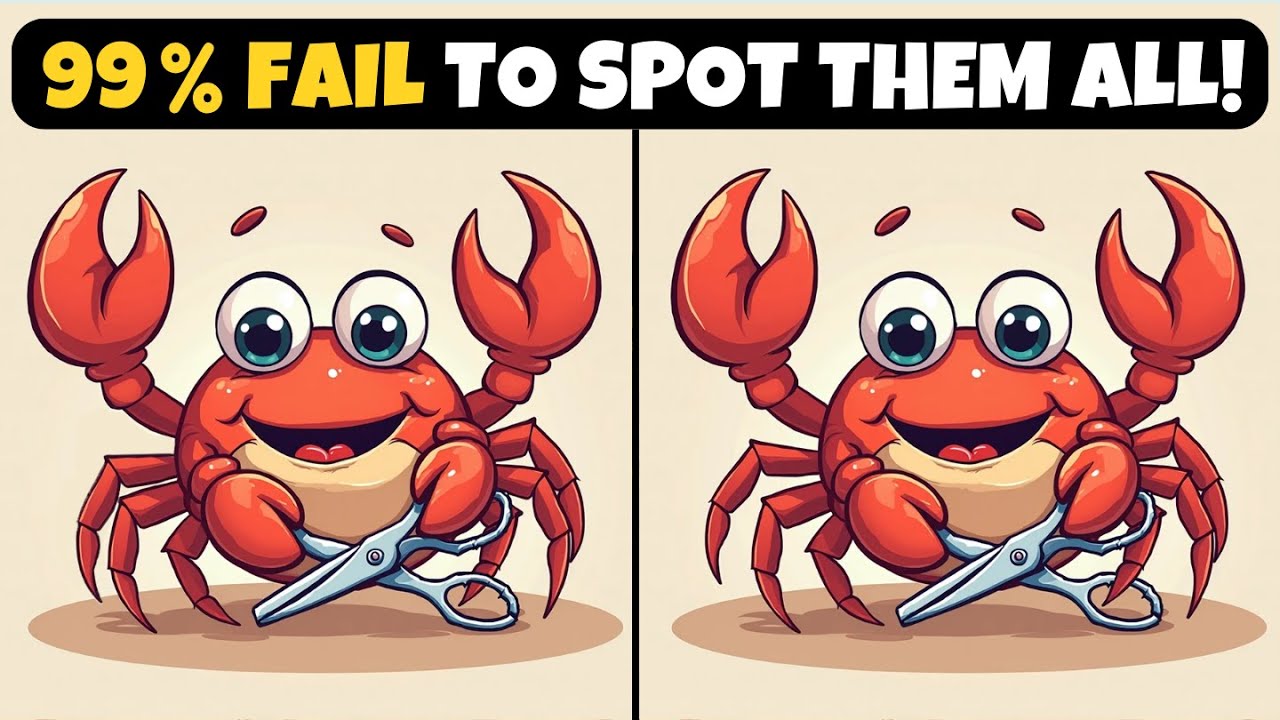 Find 3 Difference: Test Your Brainpower&nbsp;Now! | Spot Squirrel 🐿️🧠