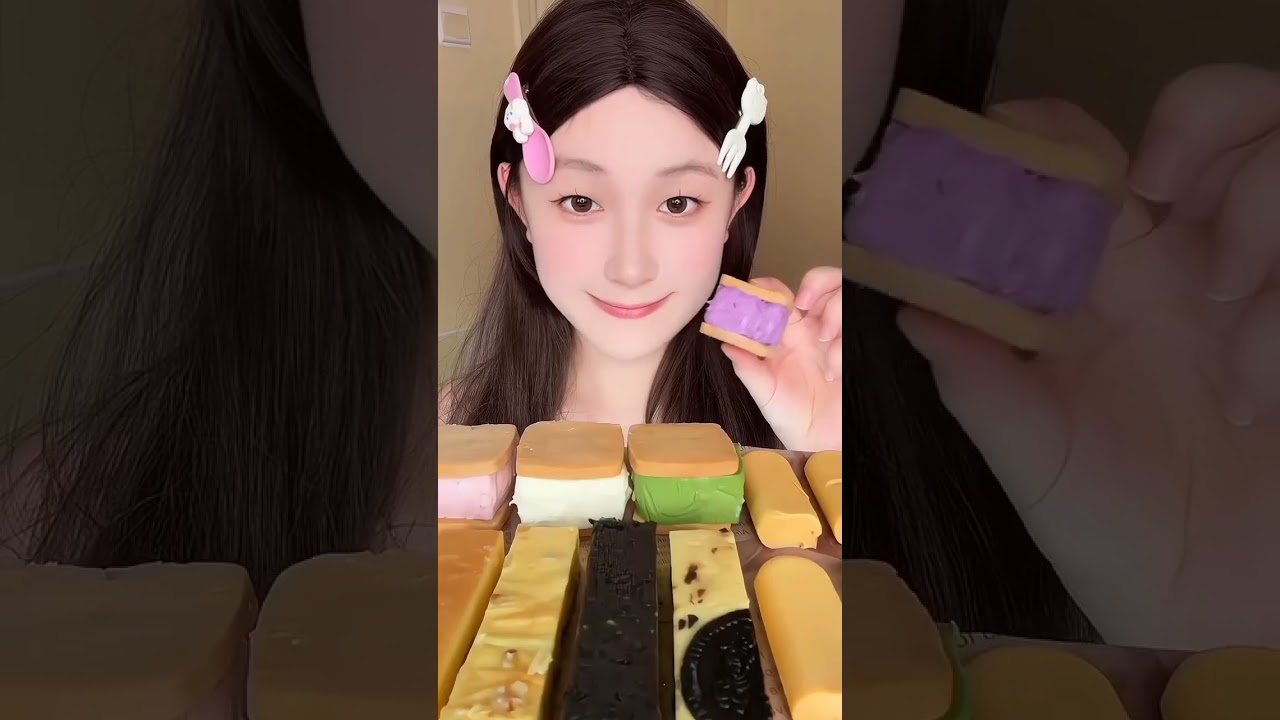 Food eating #014:ASMR videos, mukbang, eat cake 🍰🎂. Meat 🍖, yummy # food #asmr#yummy