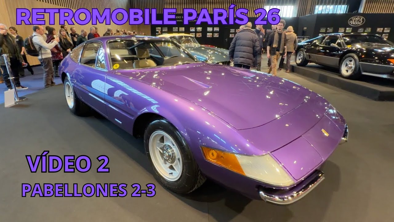 🇫🇷 Recorrido RETROMOBILE PARÍS 2026 - PABELLONES 2 y 3 🇫🇷