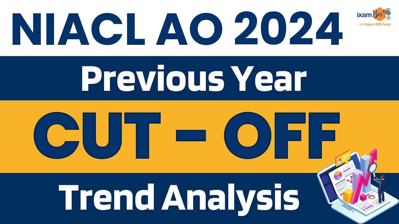 NIACL AO Previous Year Cut Off trend || NIACL AO 2024 || By Ashwini Sir
