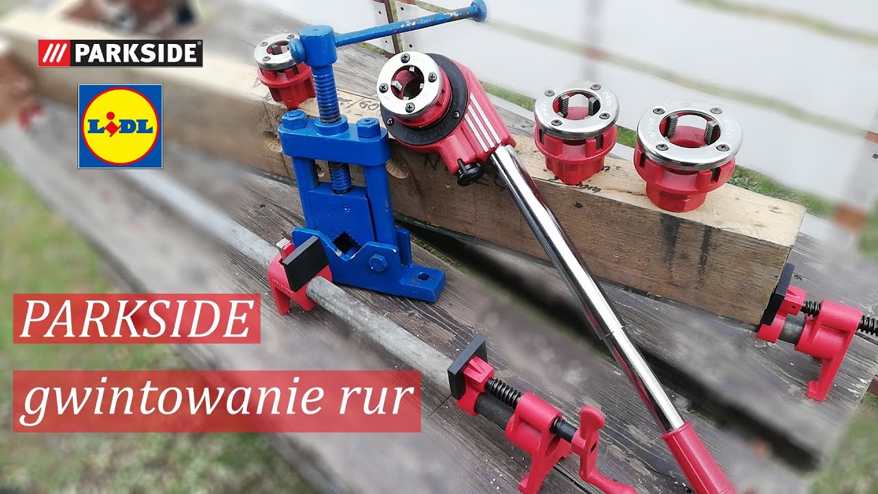 PARKSIDE gwintownica do rur, ścisk stolarski PARKSIDE z Lidla