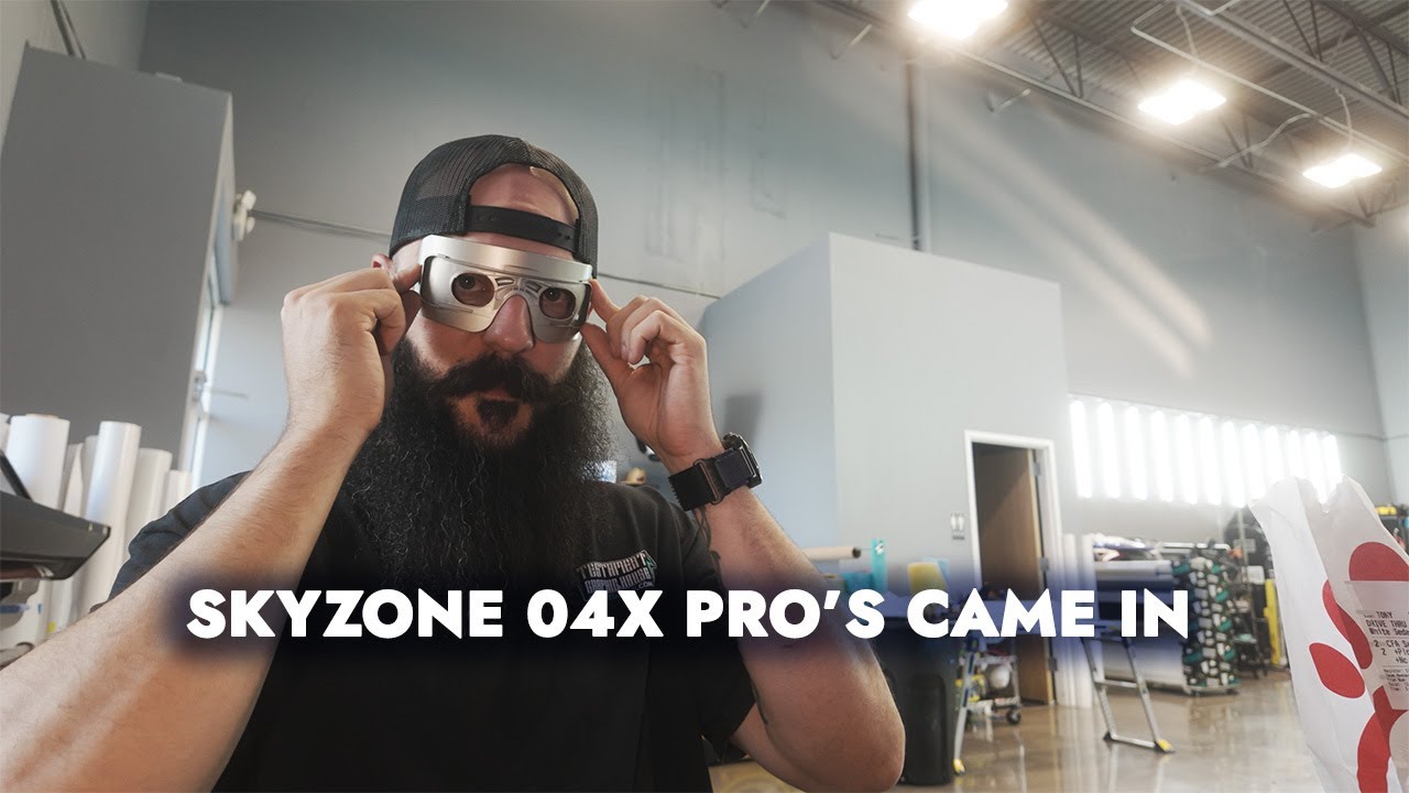 Skyzone 04X Pros unboxing and first flight. Analog FPV