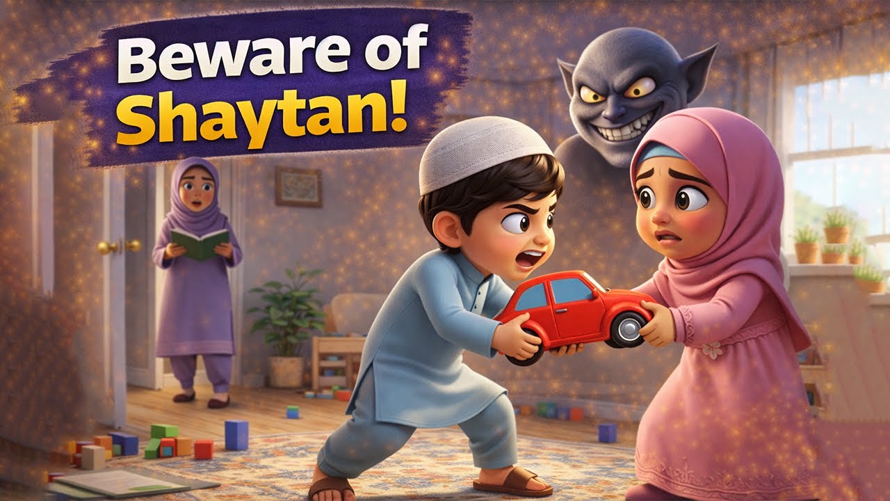 Beware of Shaytan! 😈 Shaytan Loves Anger | Islamic Stories for Kids Ep 16