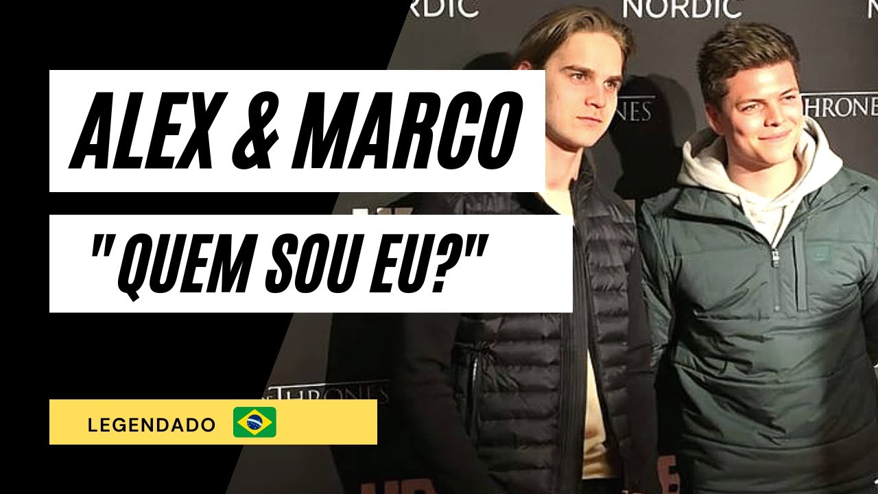 Alex Andersen e Marco Ilsø jogam “Quem sou eu?”