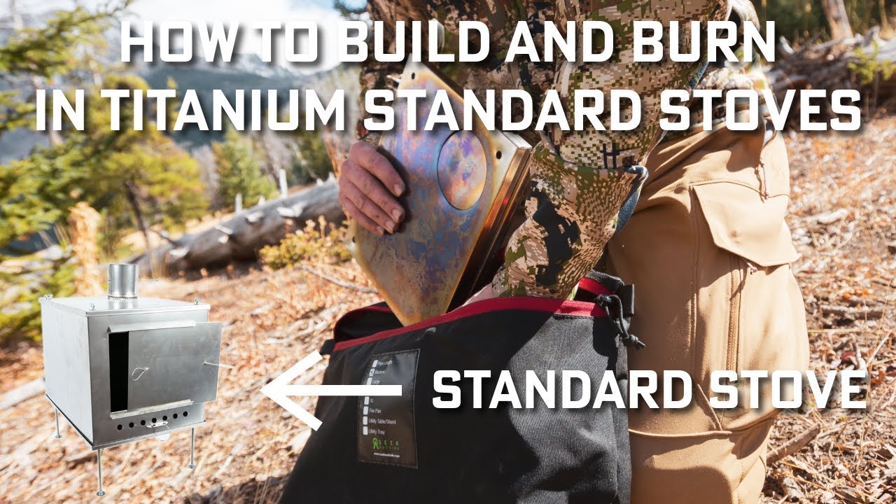 How to Setup and Burn in your Seek Outside Standard Stove