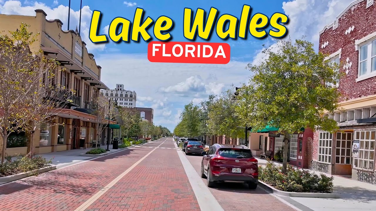 Driving Through Lake Wales Florida