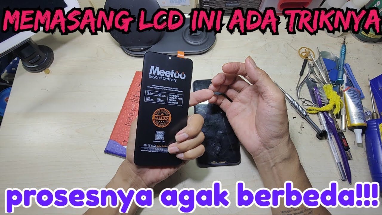 mengganti LCD TECNO POVA 4 PRO...dengan kualitas ips
