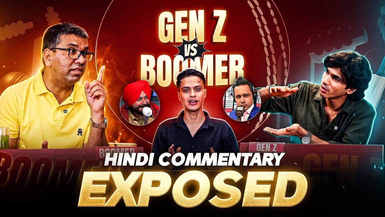 What's wrong with Hindi Commentary! feat.@Vimalwa @scoopwithakshay GenZ vs Boomer | 1st Episode