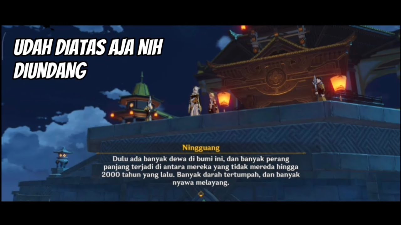 DISKUSI SAMA KETUA LIYUE (NINGGUANG) ATAS KEMATIAN REX LAPIS - GENSHIN IMPACT INDONESIA