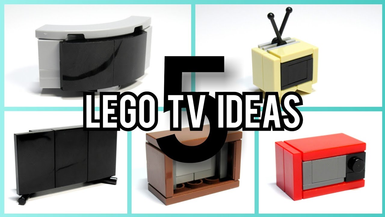 5 Lego TV Ideas #2 | MOC Tutorial