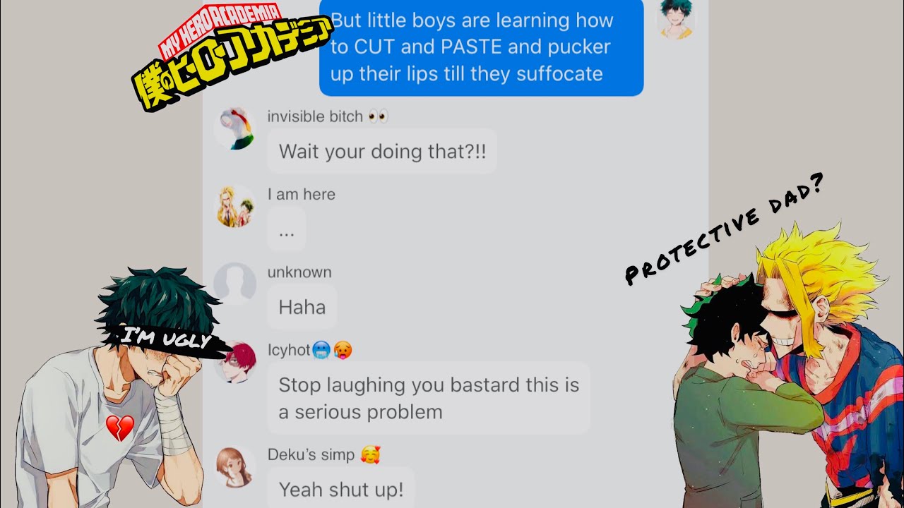 Bnha lyric prank (not really)“Mrs. potato head” || All Might is scared? ||