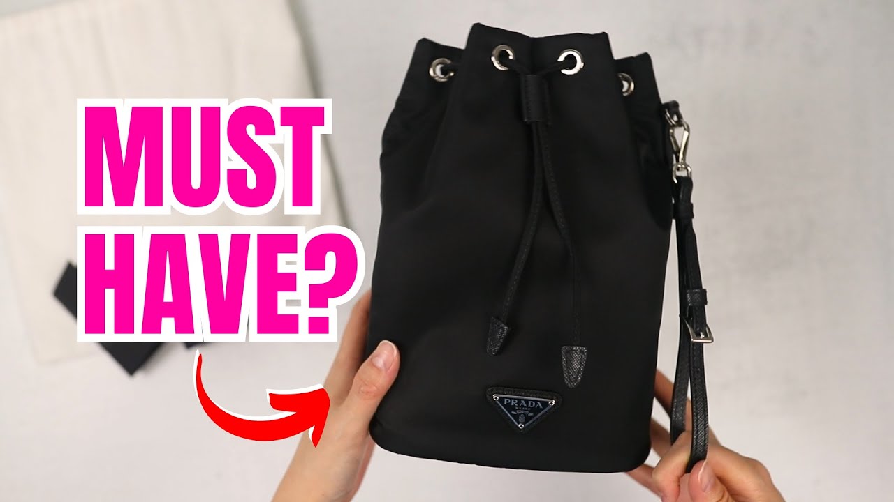 Prada Re-Nylon Pouch | 1st Designer Bag?