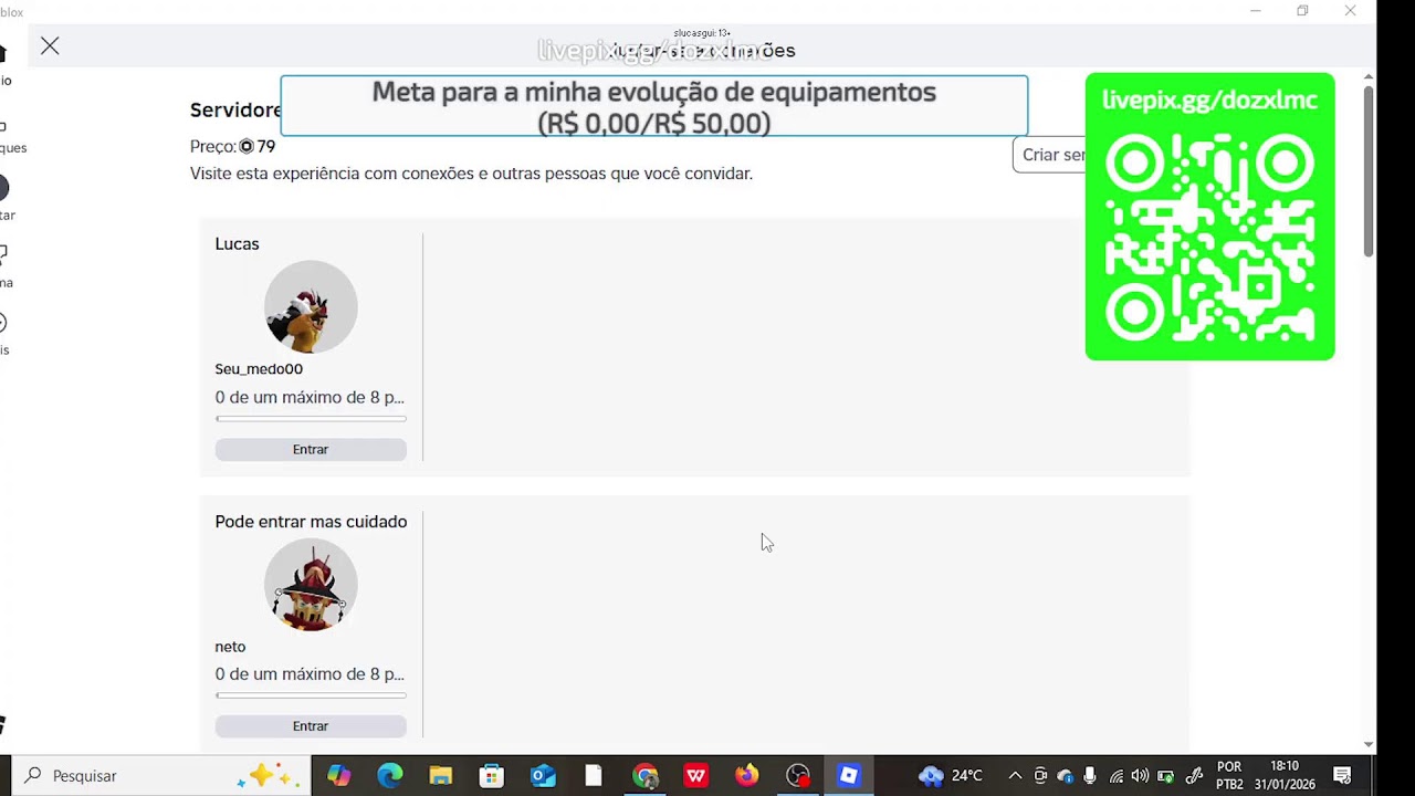 Transmissão ao vivo de Sidnei Soares