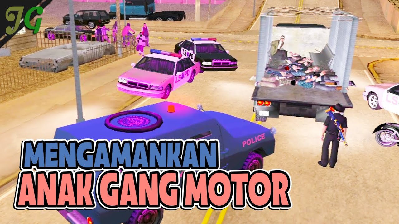 JGRP - Membawa Gang Motor ke Kantor Detective - GTA SAMP Jogjagamers Roleplay