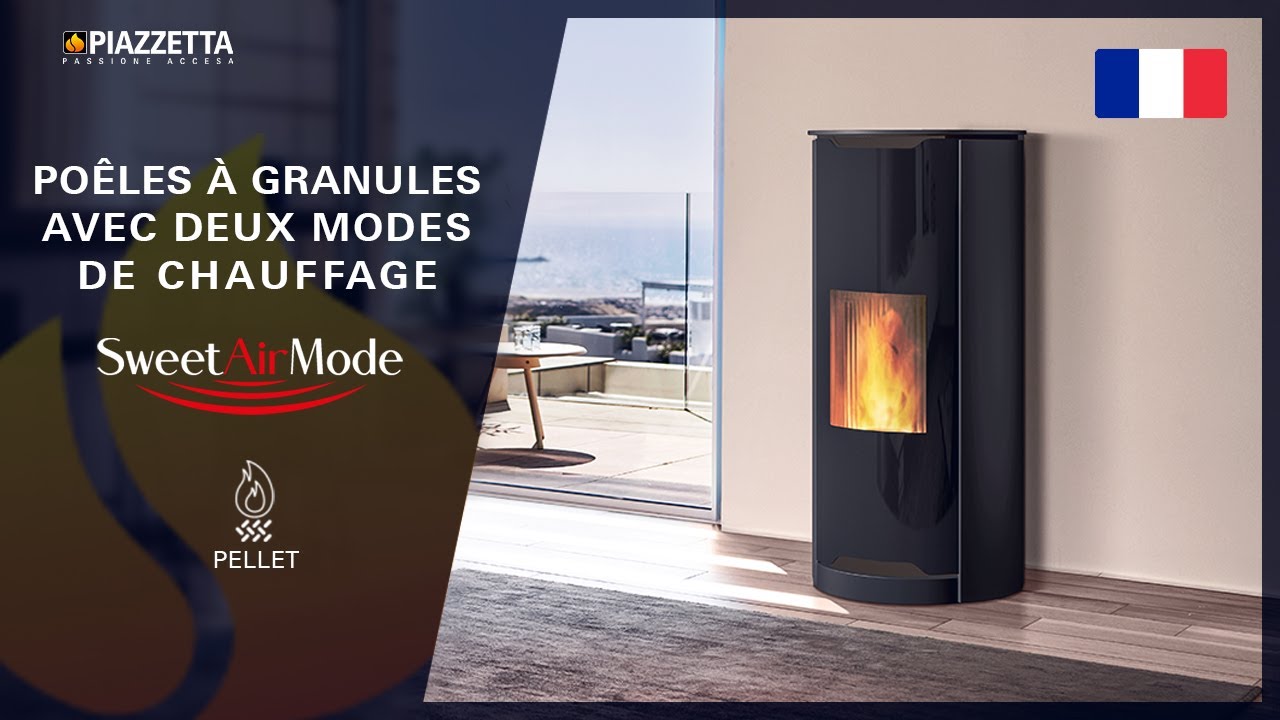 Poêles à granules avec deux modes de chauffage