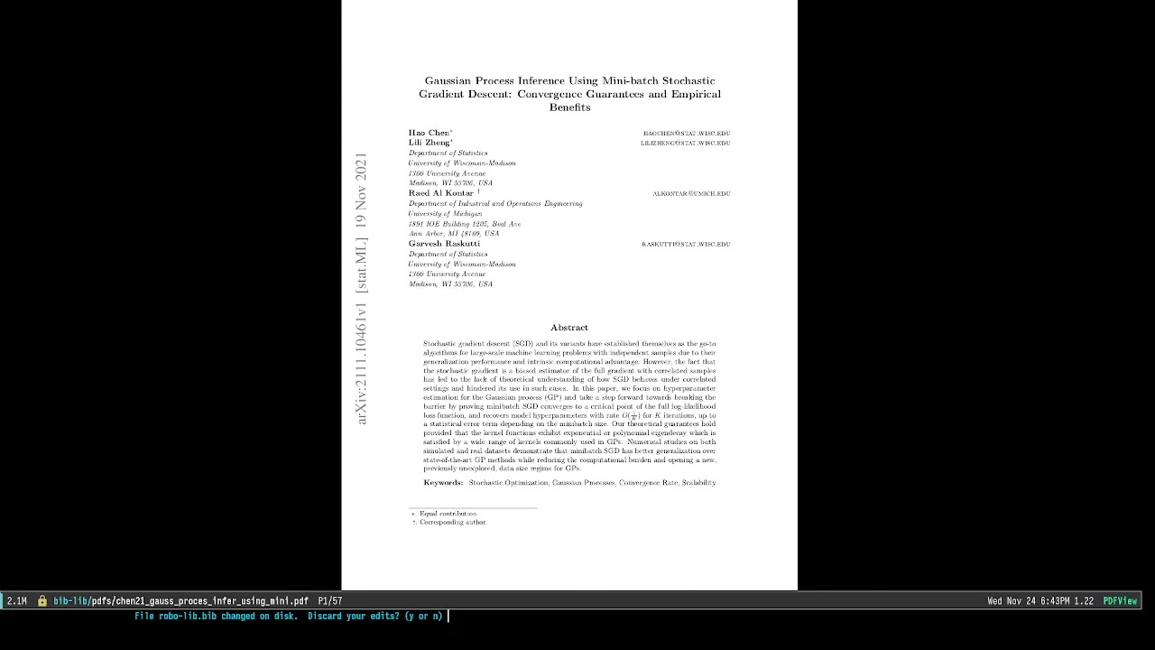 EmacsConf 2021: Managing a research workflow (bibliographies, note-taking, and arXiv) - Ahmed Khaled