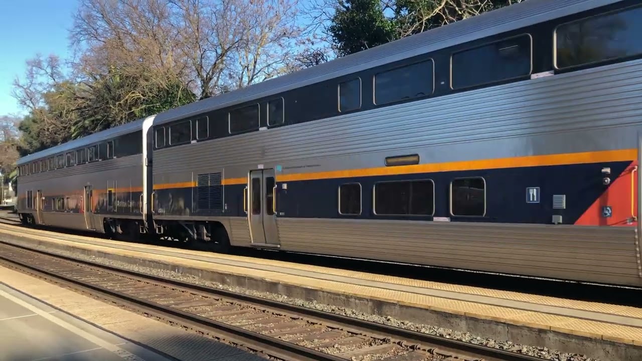 Amtrak Capitol Corridor 732 (CDTX 6963) | Davis Station | UP Martinez