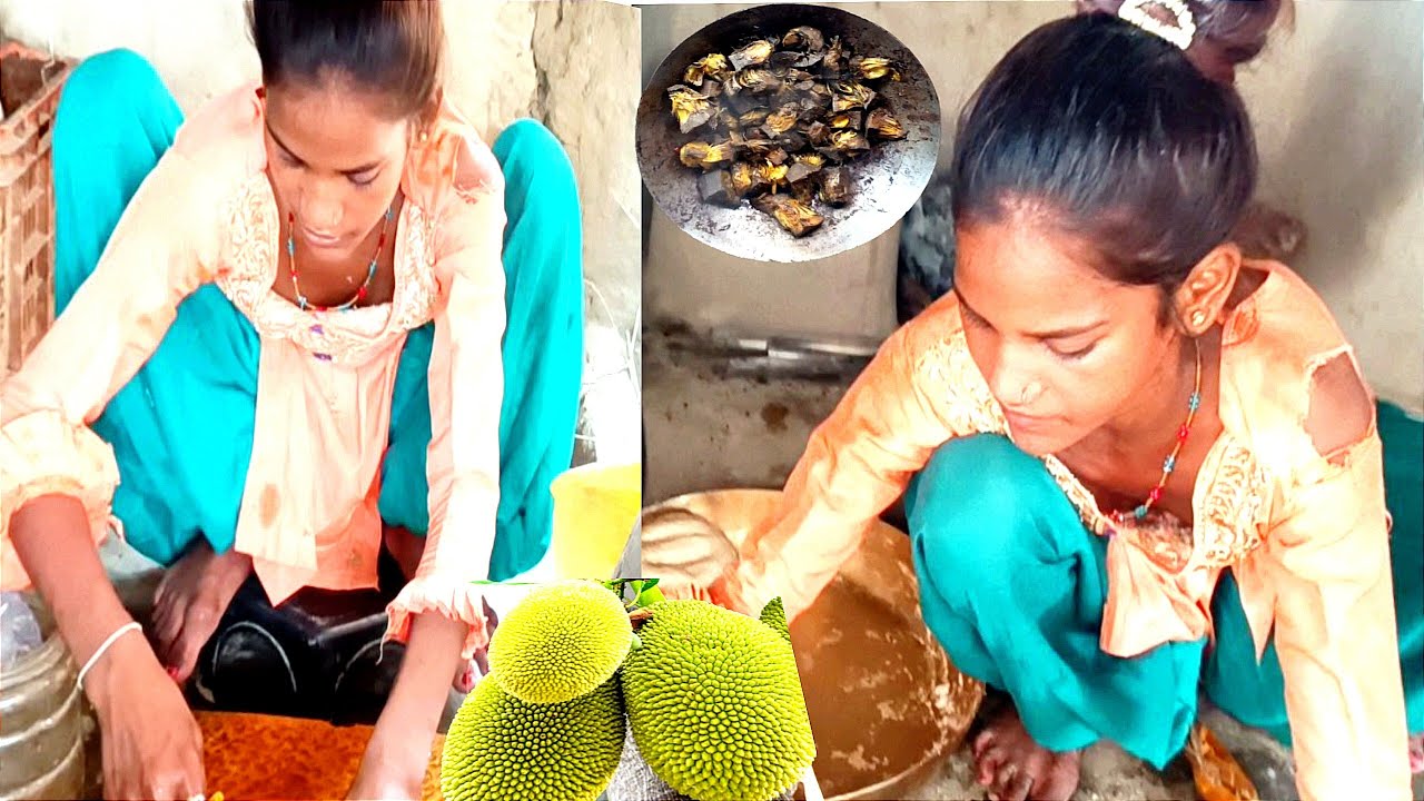 आज दोस्तों बनाई कटहल की सब्जी बहुत स्वादिष्ट साथ में  फुल्की  Punam Kumari Cooking
