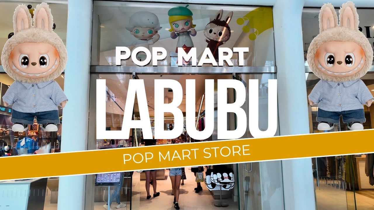 Inside LABUBU STORE New York City