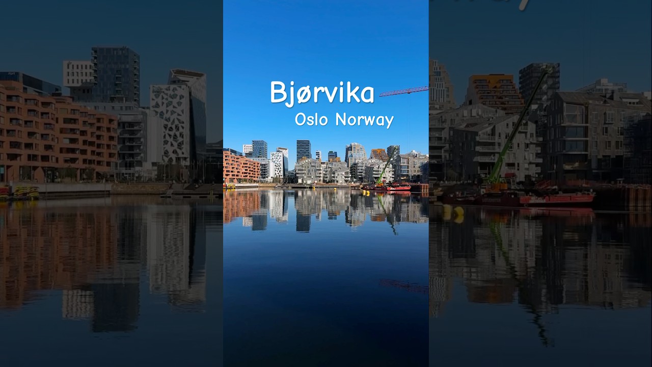 Bj&oslash;rvika A Modern Place in Oslo Norway