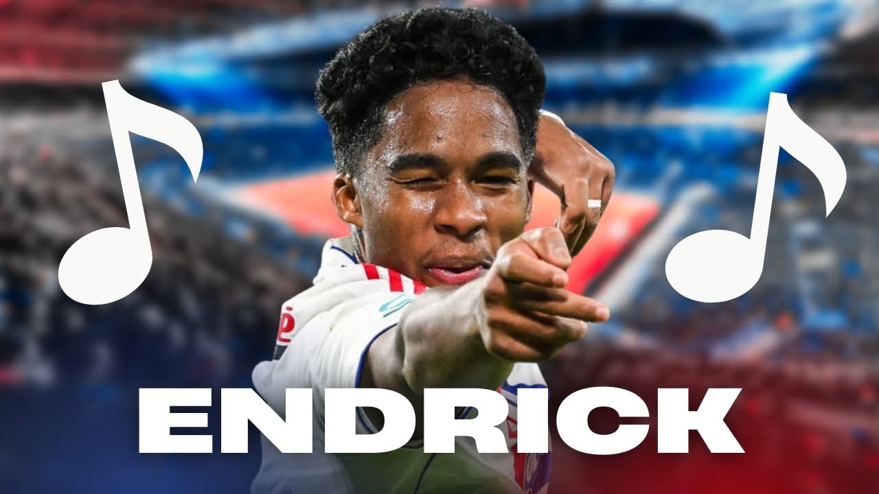 🎵 ENDRICK – Le Futur GOAT Brésilien | Crack de Ligue 1 | Chansons de foot  🎵